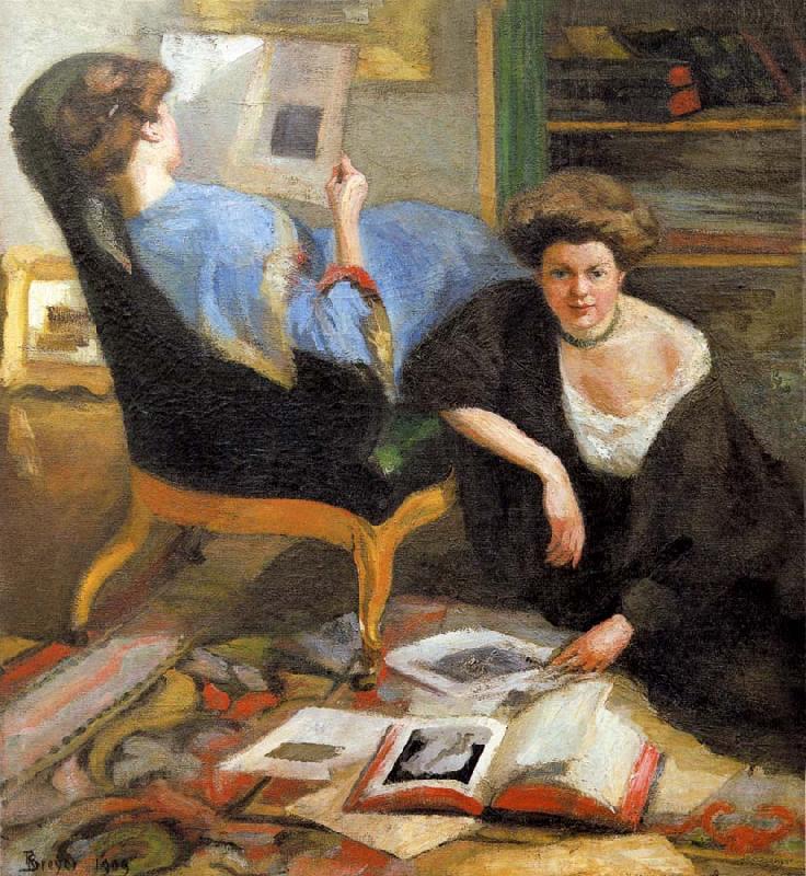 Robert Breyer Women Reading china oil painting image